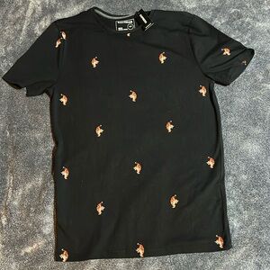 Express mens tiger print tshirt NWT